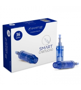 Cartucho DermaPen Azul com 36 Agulhas Kit com 10 Unidades - Smart GR